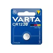 VARTA litijska gumbna baterija CR1220, 1 komad/pakiranje 6220101401
