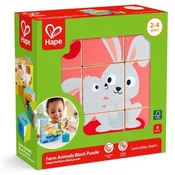 Hape Domače živali kocke za zlaganje