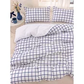 Bela enojna posteljnina 200x140 cm Pledsq – Mijolnir