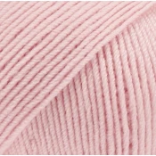 Drops Baby Merino Uni Colour 54 Powder Pink Pletilna preja