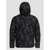 Quiksilver Jakna za snowboard High In The Hood EQBTJ03209 Črna Regular Fit