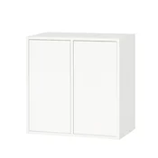 Boxie Stenska omara z 2 vrati 80x80x37 cm bela
