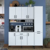 Hanah Home Komoda 160x198,6x40cm Bela