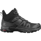 Salomon X ULTRA 4 MID GTX, moški pohodni čevlji, črna L41383400