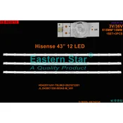 ES-4652 - HISENSE 43E7HQ LED TRAKE