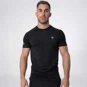 Polleo Mens Titan Technical Short Sleeve T-Shirt, Black - S