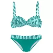 JETTE Bikini  siva / bela
