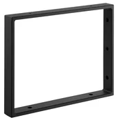 Nosilni nosilec 350x280x40 mm, lakirano jeklo, črna mat - Črna - 4x28x35 cm - Sapho - 24 - Jeklo - 40 - 280 - 350 - 14