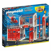 NEW Playset City Action Fire Station Playmobil 9462