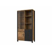 Regal Tornua 102 (Temna smreka + Mat črna)