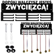 Gockowiak Obešalnik za medalje DOKLER SE BORIŠ, SI ZMAGOVALEC!