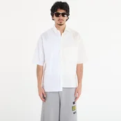 Srajca MM6 Short-Sleeved Shirt Dark Grey Melange/ Brown 52