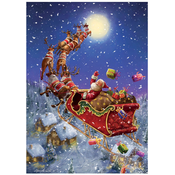 Educa - Puzzle Santa Claus is coming - 500 dijelova