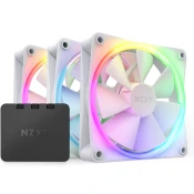 NZXT F120 RGB bijela | Paket od 3 ventilatora u kućištu od 120 mm