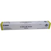 Canon C-EXV49 original toner, rumena, 19000 strani
