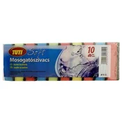 Gobica za pomivanje posode, 10 kosov, TUTI Soft, 10 kosov