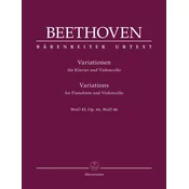 BEETHOVEN:VARIATIONS FOR VIOLONCELLO AND PIANO