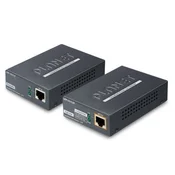 Planet LRP-101U-KIT, UTP PoE podaljšek 10/100Base-TX, IEEE802.3at-30W, EFT+ESD, doseg 500m, -20 do 70°C