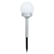 Sončna svetilka - plastična krogla 10 cm, 1 LED bela 41057