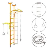 Monkey Gym Gimnastična lestev – telovadna, švedska lestev za dom in otroke Transformer - oranžna, (5000077348)