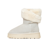 Gooce Škornji za v sneg bela