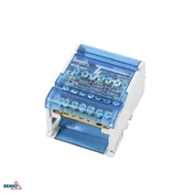 Schelinger modularni razdelilni blok za DIN letev 125 A, IP20, 4x7 BM-A18-MDB-407