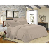 Hotelska posteljina od mikrovlakana JASMINE PURE bež - pruga 1 cm Dimenzije posteljine: 70 x 90 cm | 140 x 200 cm
