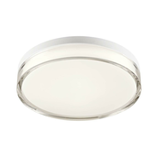 Redo 01-3732 - LED plafonsko svetlo FRISBI LED/18W/230V 3000/4000K IP44 belo