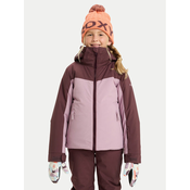 Roxy Jakna za snowboard Free Jet Block ERGTJ03197 Roza Slim Fit
