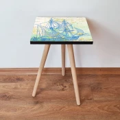 Hanah Home Klub sto Shp315, 35x42x35 cm, Šareni