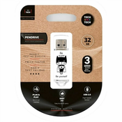 USB stick Tech One Tech TEC4018-32 Crna/Bijela 32 GB