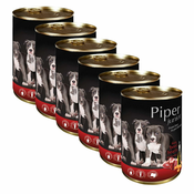 Konzerva Piper Junior goveja srca in korenje 6x400 g