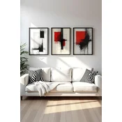 Wallity Uramljena slika Huhu442, 20x30 cm , 3 dela