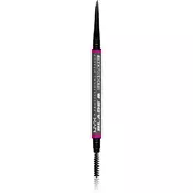 NYX Professional Makeup Blade & Shade svinčnik za obrvi s krtačko odtenek 11 Grey g