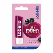 Labello Blackberry Shine 24h Moisture Lip Balm balzam za ustnice nežne barve 4.8 g