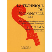FEUILLARD:LA TECHNIQUE DU VIOLONCELLE VOL.6