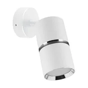 Ideus Stenska svetilka bela krom IP20 premična DIOR SPT GU10 35W 04259