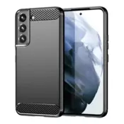 Silikonski ovitek za Samsung Galaxy S25 FE - mat carbon črn