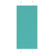 Plisirana zavjesa petrolej zelena 65x100 cm Širina tkanine 64,4 cm Poliester