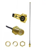 shumee Pigtail MHF4 ženski/SMA-RP vtičnica RF0.81 15cm