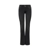 Only Petite Kavbojke ONLPHOEBE črn denim