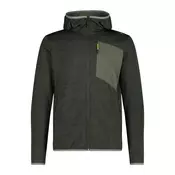 CMP MAN JACKET FIX HOOD, moška pohodna jopa, zelena 36L6267