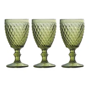 Tognana Set od 3 pehara Diamond, 30 cl, Zeleni