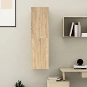 Vidaxl TV omarica sonoma hrast 30,5x30x110 cm inženirski les