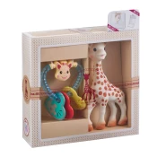 SOPHIE LA GIRAFE Set glodalica i zvecka Sophiesticated 8