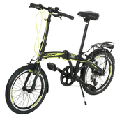 Sklopivi gradski bicikl CAMP - Q10, 20, crno/žuti