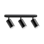 LED RGBW prigušiva kupatilska ugradna spot lampa TURYN 3xGU10/6W/230V IP44 crna