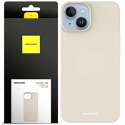 Spacecase SILIKONSKI OVITEK SPACECASE ZA IPHONE 14 ZAŠČITNI OVITEK BONE, (21964350)