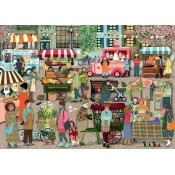 Ravensburger - Puzzle Ulična tržnica - 1 000 kosov