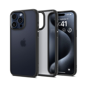 Spigen SPIGEN ULTRA HYBRID IPHONE 15 PRO FROST BLACK